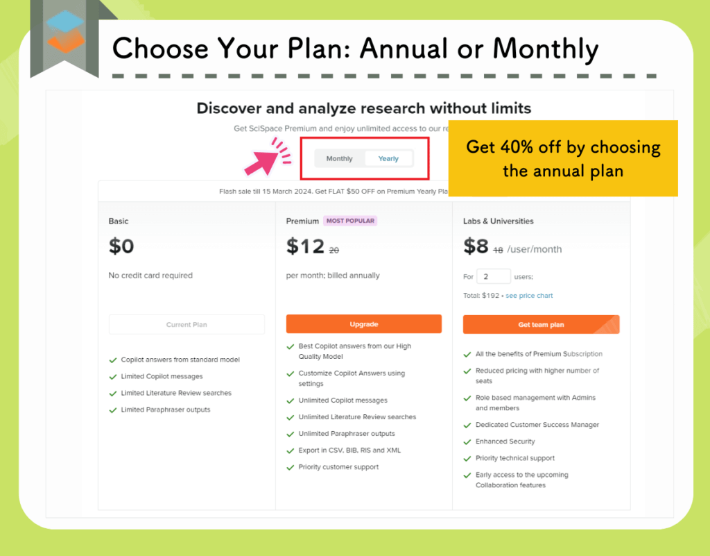 Choose Your Plan: Annual or Monthly